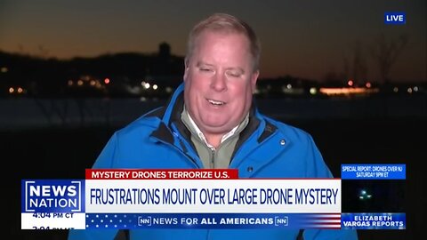 Ocean County sheriff: Officer says he saw 50 drones coming off the ocean | Vargas Reports