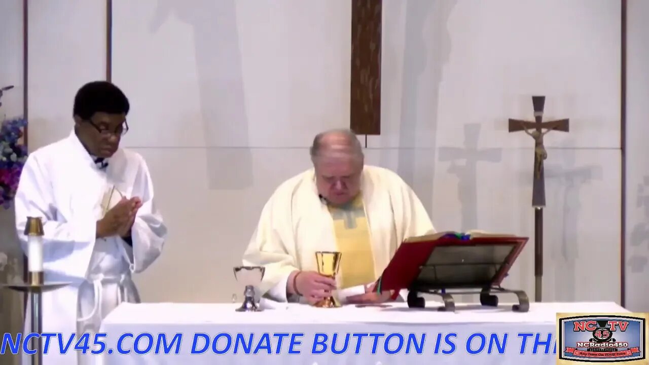 NCTV45 CATHOLIC MASS FROM HOLY SPIRIT PARISH PENTECOST SATURDAY JUNE 13 2020