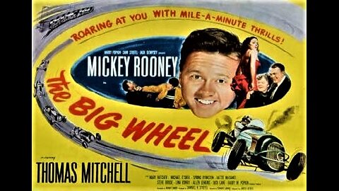 THE BIG WHEEL 1949 Brash Race Car Driver Wants to Drive the Indy 500 FULL MOVIE Enhanced Video