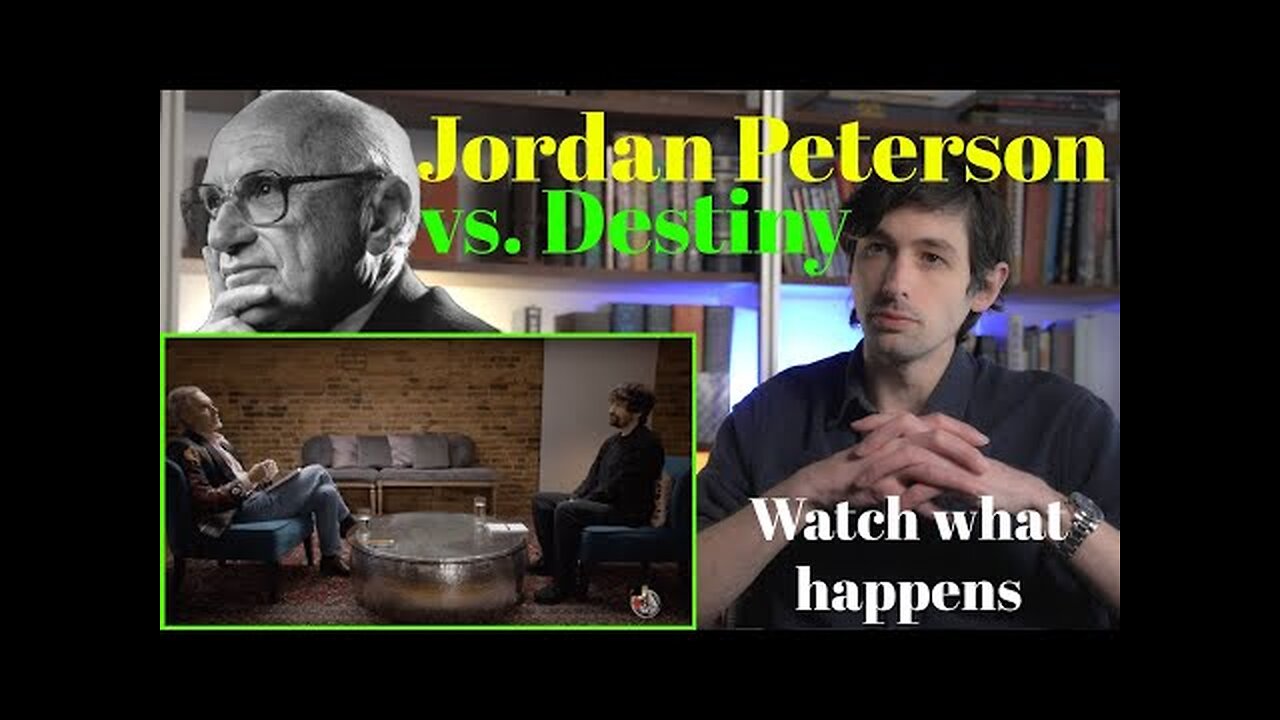 when I apply Milton Friedman to DESTINY vs PETERSON debate... watch what happens