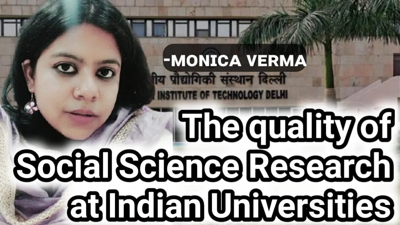 The quality of Social Science Research at Indian Universities