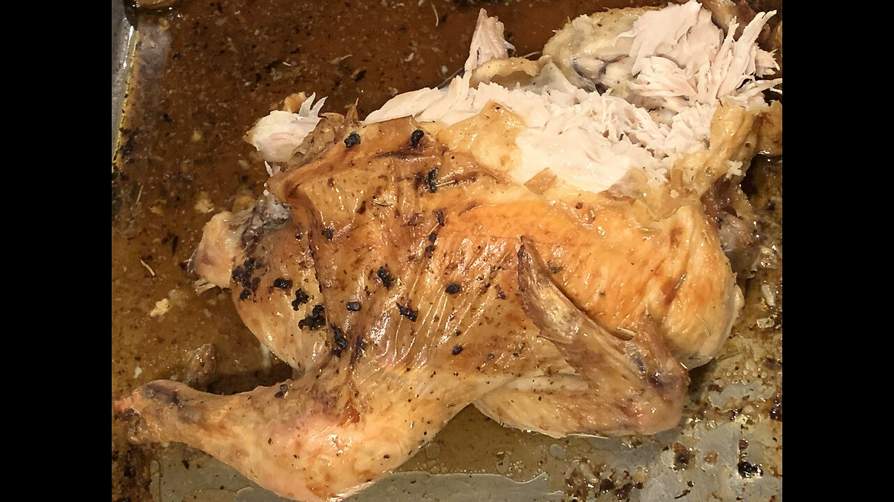 Easy Simple Rotisserie chicken