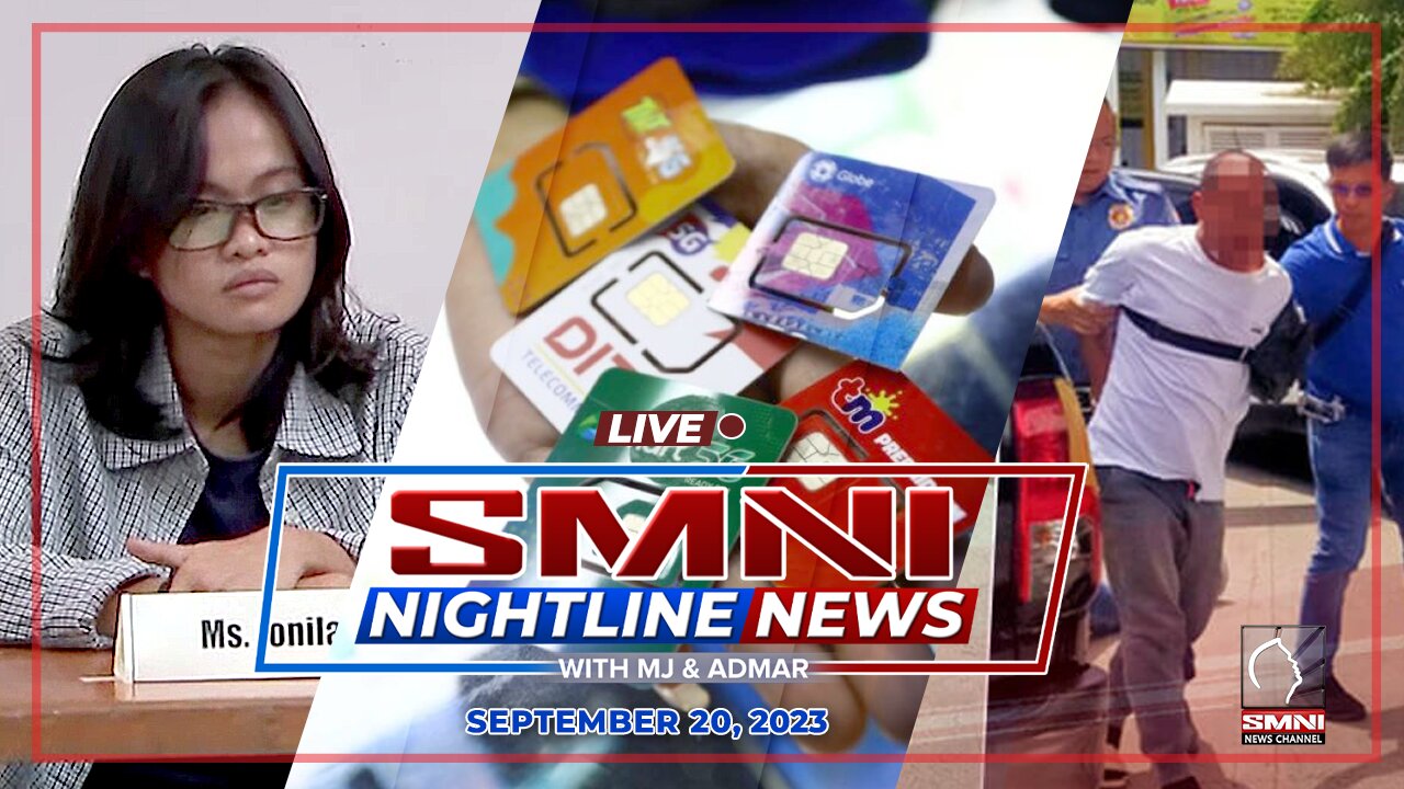 SMNI Nightline News with Admar Vilando & MJ Mondejar | September 18, 2023