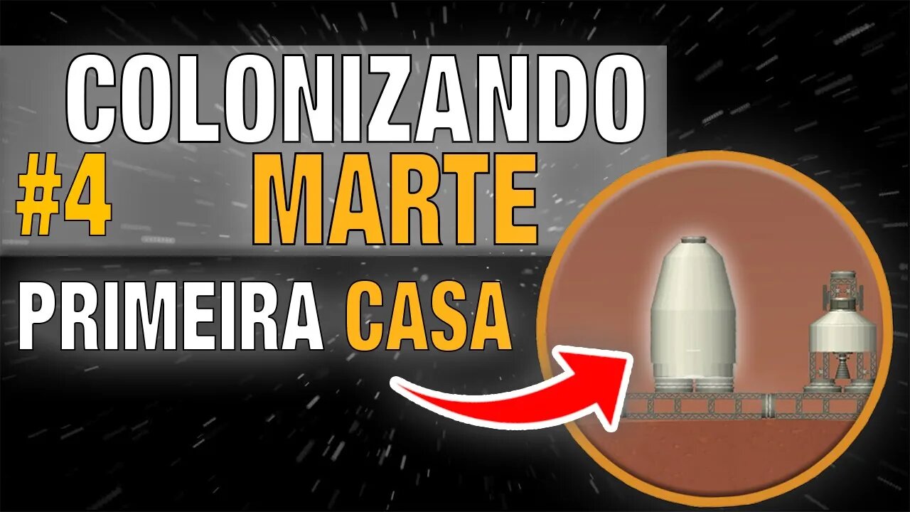 A Primeira Casa da Colônia | #4 | Colonizando Marte | Spaceflight Simulator