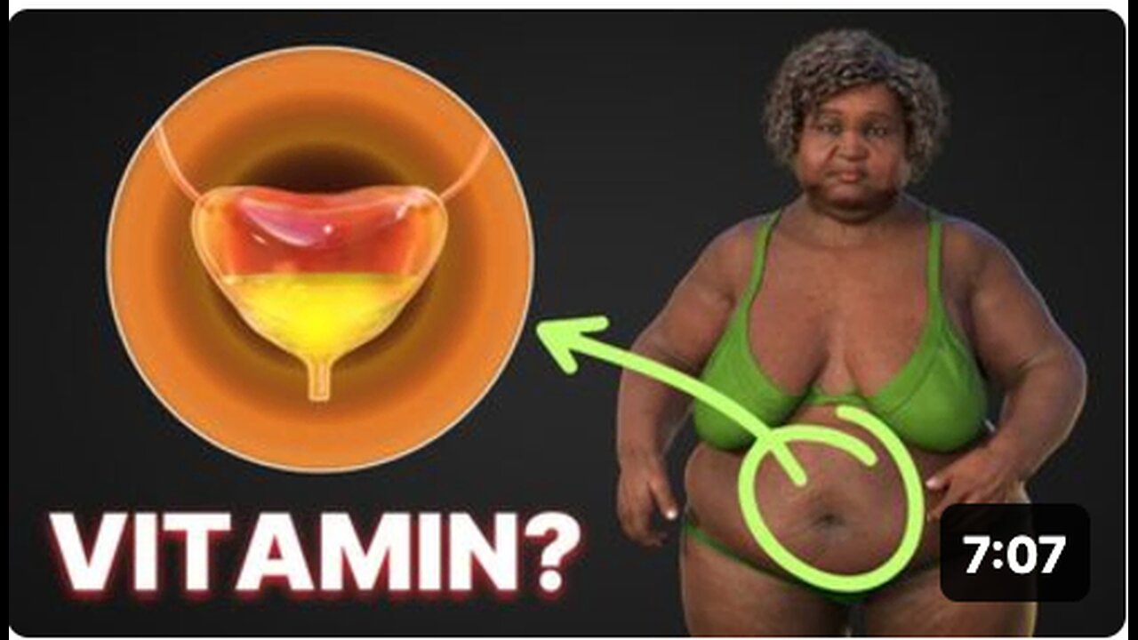 LACK of THIS VITAMIN is causing your BLADDER ISSUES