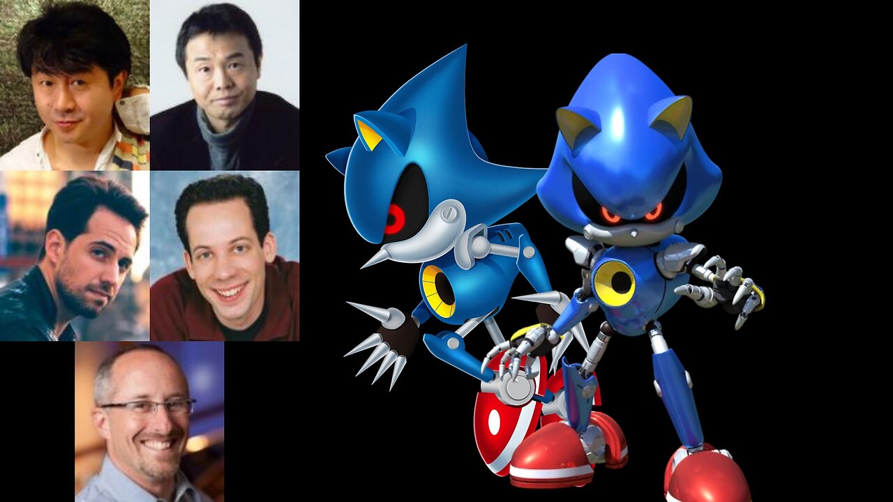 Video Game Voice Comparison- Metal Sonic (Sonic)