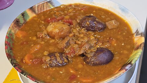 Beef and Lentil Stew