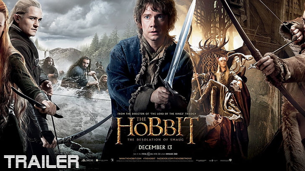 THE HOBBIT: THE DESOLATION OF SMAUG - OFFICIAL TRAILER - 2013