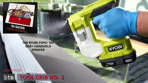 The Ryobi COVID-19 PSP01K One+ 18V Cordless Disinfectant Sprayer | Tool Crib Review: TC2