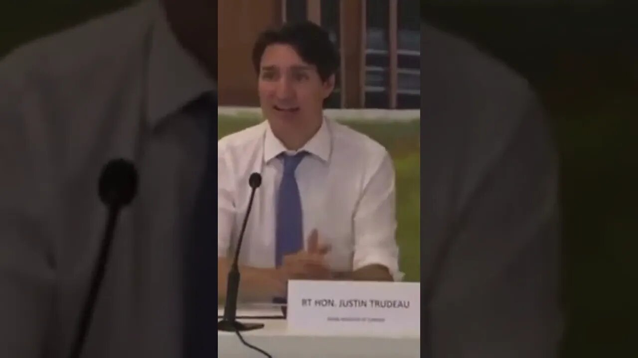 Trudeau makes major slip up saying he’s "banning" firearms in Canada