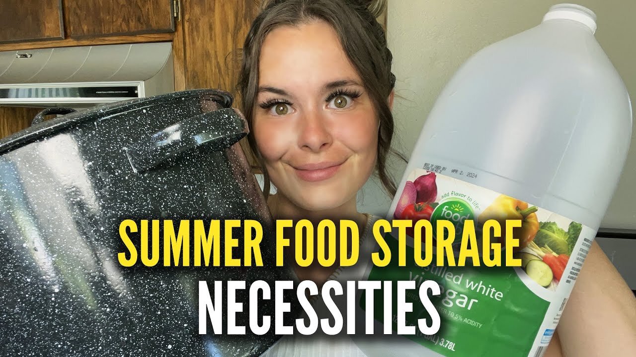 Summer Food Storage