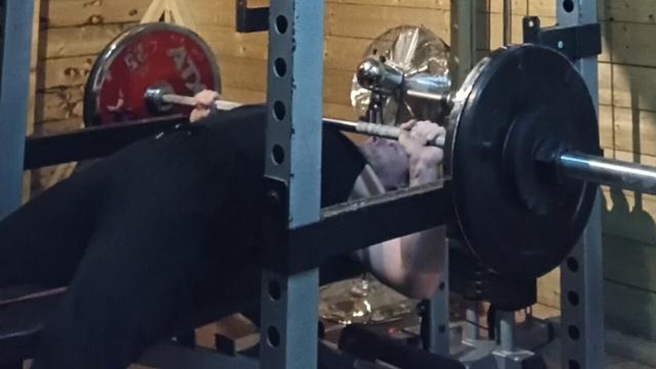 Easy 3x7 85 Kgs Paused Larsen Press Back-offs. Last Set