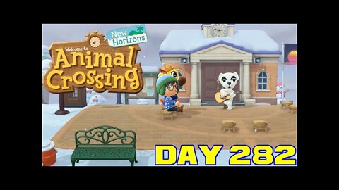 Animal Crossing: New Horizons Day 282 - Nintendo Switch Gameplay 😎Benjamillion