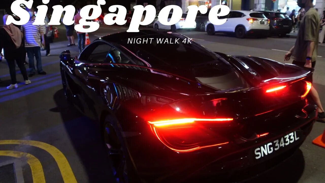 Quick Singapore NIGHT Walk with @routergods | 4K | August 2022 πΈπ¬