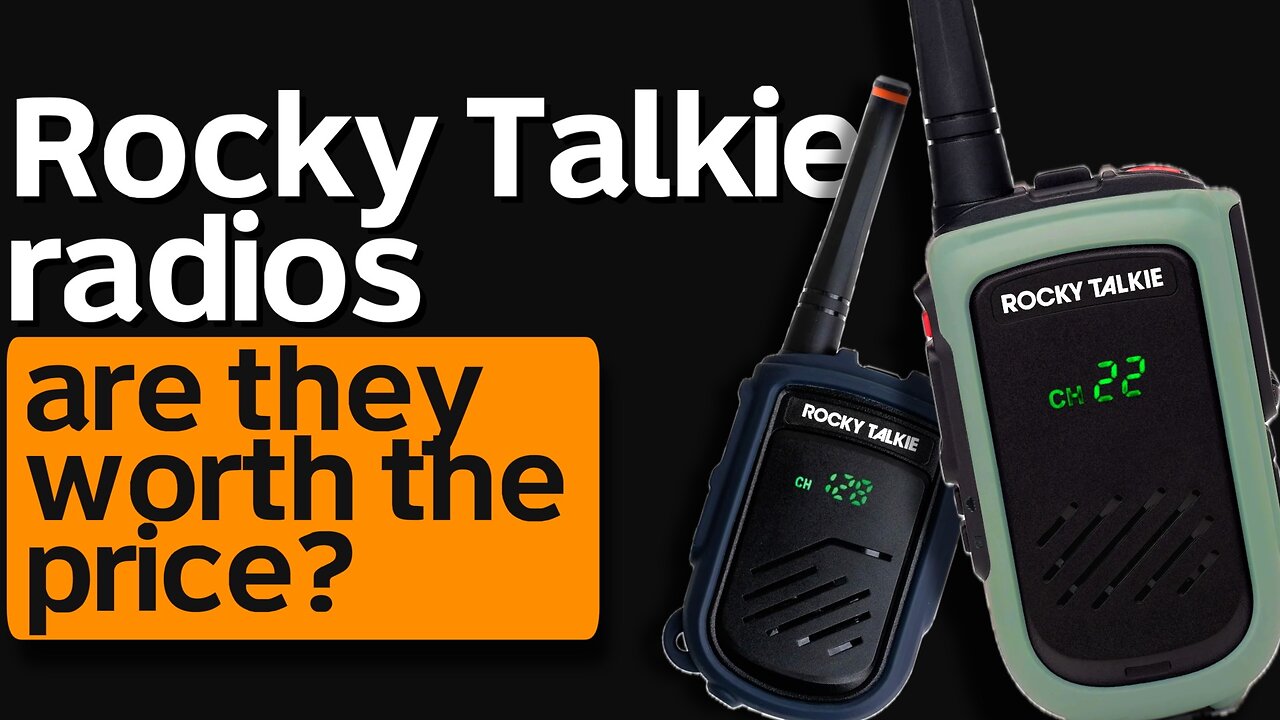 Rocky Talkie Radio Review & Comparison - Mountain Radio Vs "5-Watt Radio"