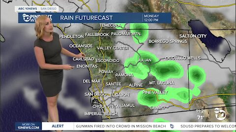 ABC 10News Pinpoint Weather with Meteorologist Leah Pezzetti