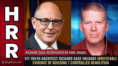 911 Truth Architect Richard Gage unloads Irrefutable Evidence of Building 7 Controlled Demolition