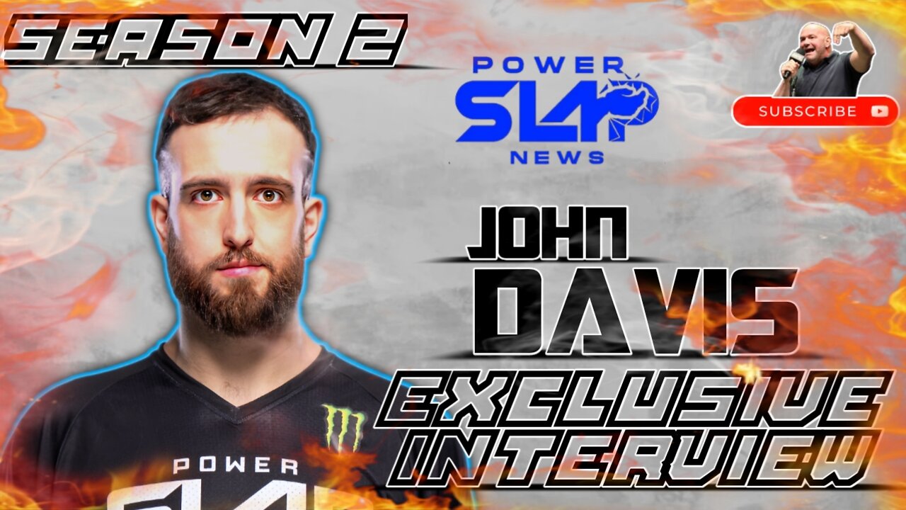 POWER SLAP NEWS SEASON 2 INTERVIEW: John "The Machine" Davis CHAMPION | PowerSlapNetwork.com