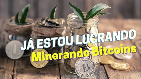 VEJA QUANTO GANHEI MINERANDO BITCOINS!!!