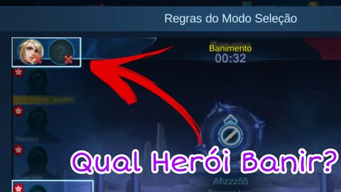 QUAIS HERÓIS SÃO META BAN | Mobile Legends