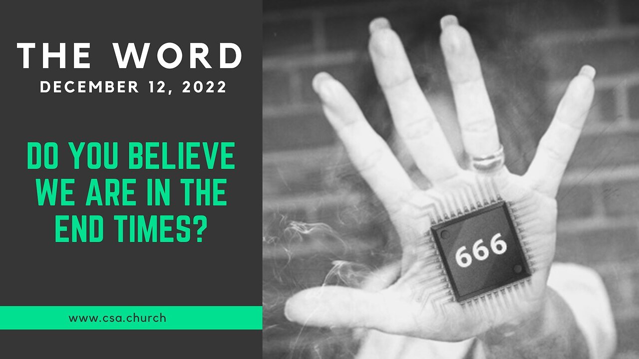 The Word: December 12, 2022