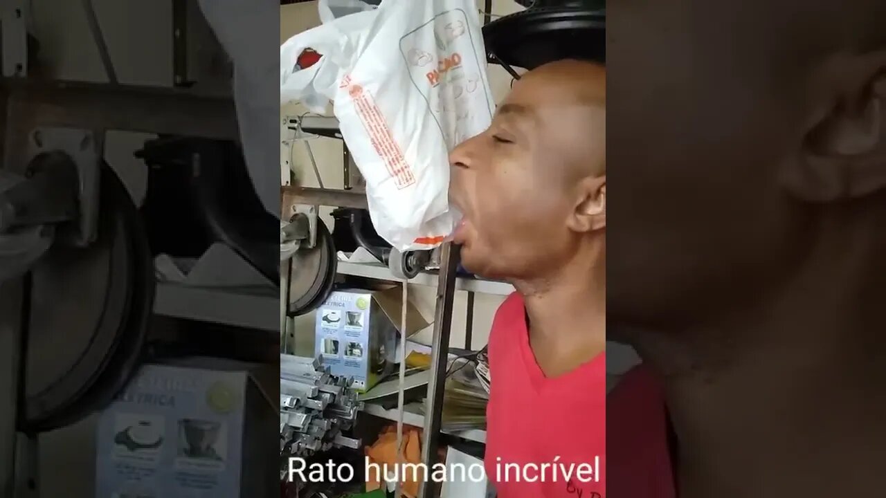 RATO HUMANO INCRÍVEL ( MEME ) ( VIRAL ) #shorts