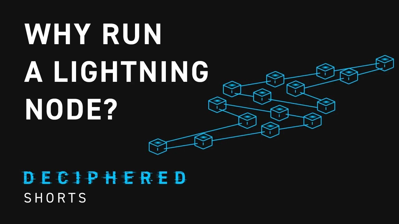 Why You Should Run a Lightning Node