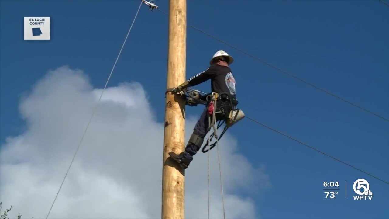 Florida Electric Line Workers Olympics to be held in Fort Pierce on Saturday