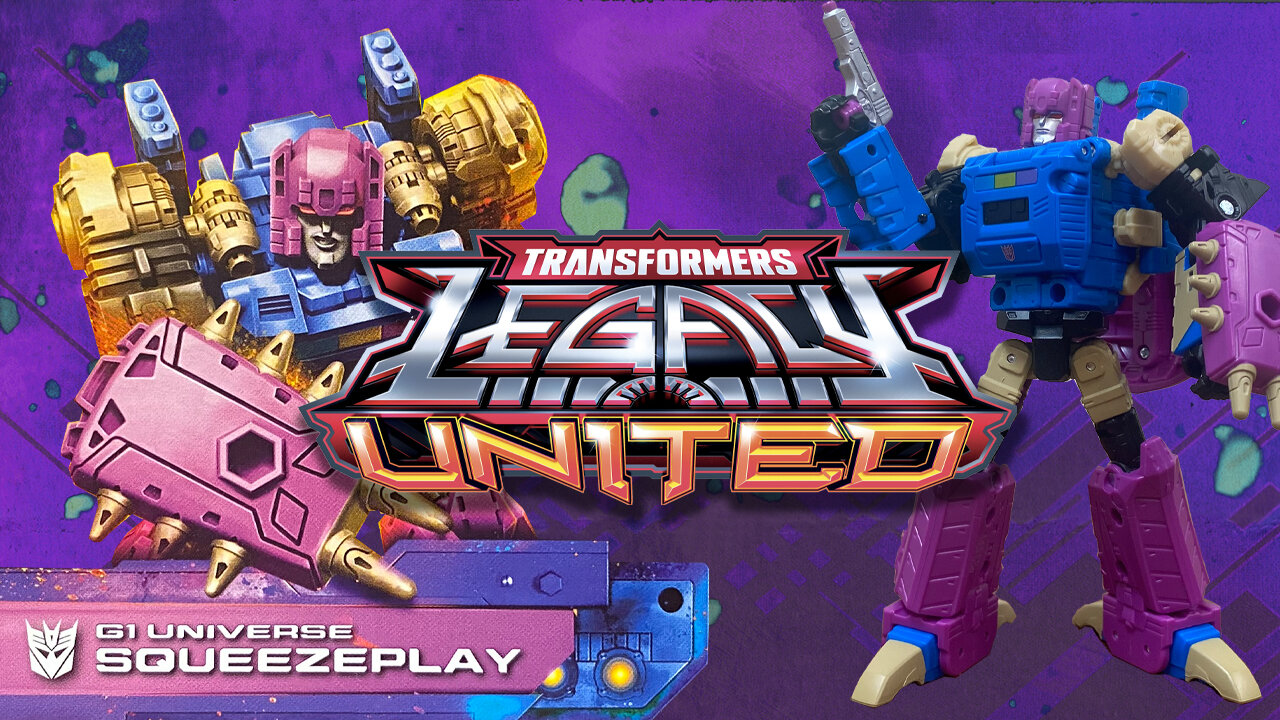 Squeezeplay - Transformers Legacy United - Unboxing & Review