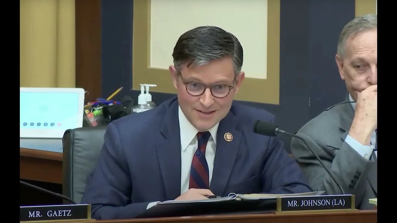 Congressman Johnson's remarks during a House Judiciary Committee markup