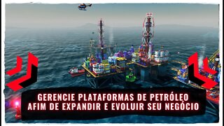 Drill Deal Oil Tycoon (Jogo de Simulação e Gerenciamento de Plataformas de Petróleo para PC)