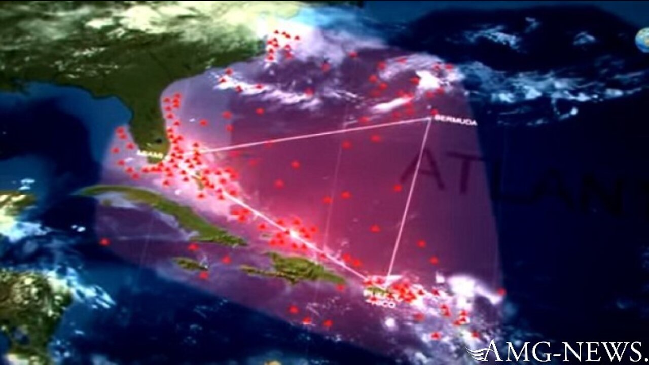 Bermuda Triangle: Crystal Pyramids in the Bermuda Triangle