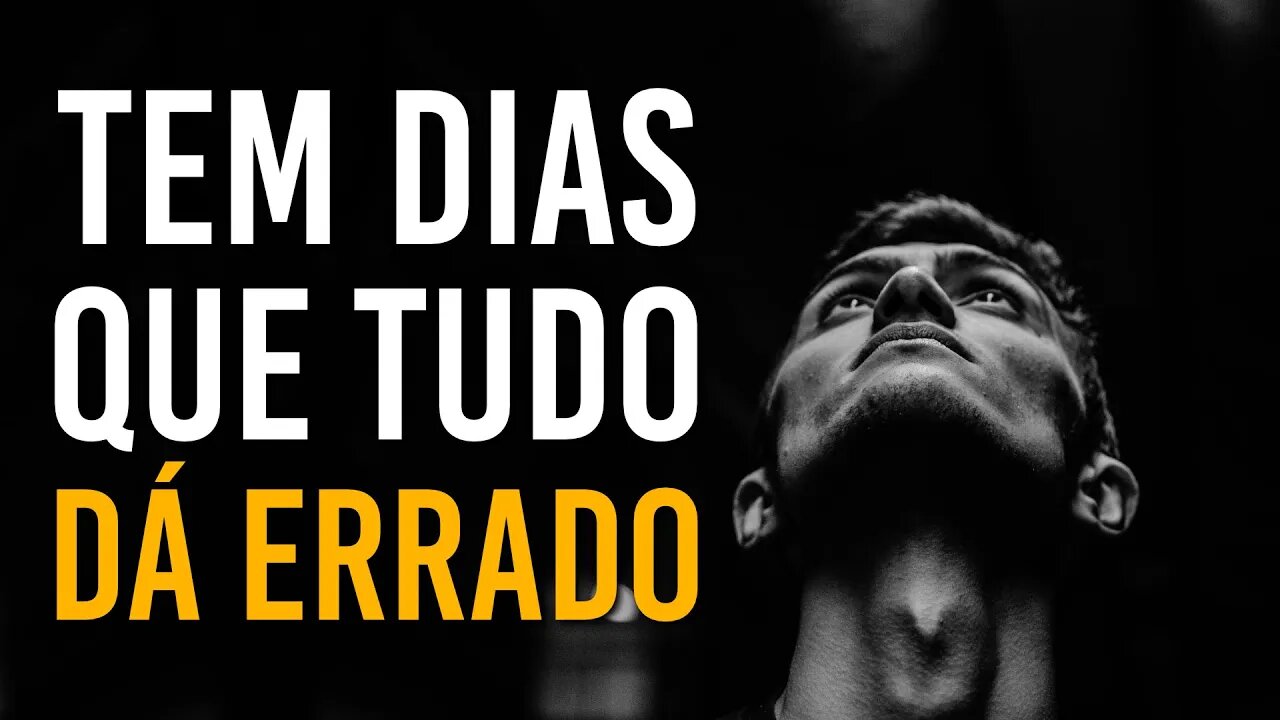 QUANDO A VIDA RESOLVE TE COLOCAR DE JOELHOS | MOTIVAÇÃO