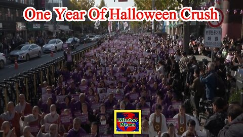 South Korea remembers one year of halloween crush