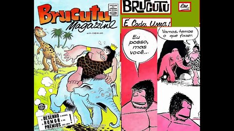 5 BRUCUTU colorido EM CADA UMA #museudogibi #quadrinhos #comics #manga