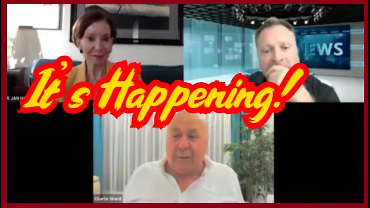 Dr. Jan Halper-Hayes & Charlie Ward: Q drops > It't Happening!