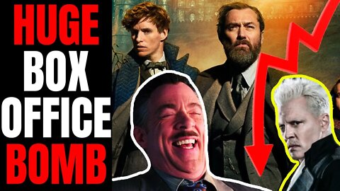 Fantastic Beasts 3 BOMBS At The Box Office! | WB CANCELLED Johnny Depp, Now They're Paying For It