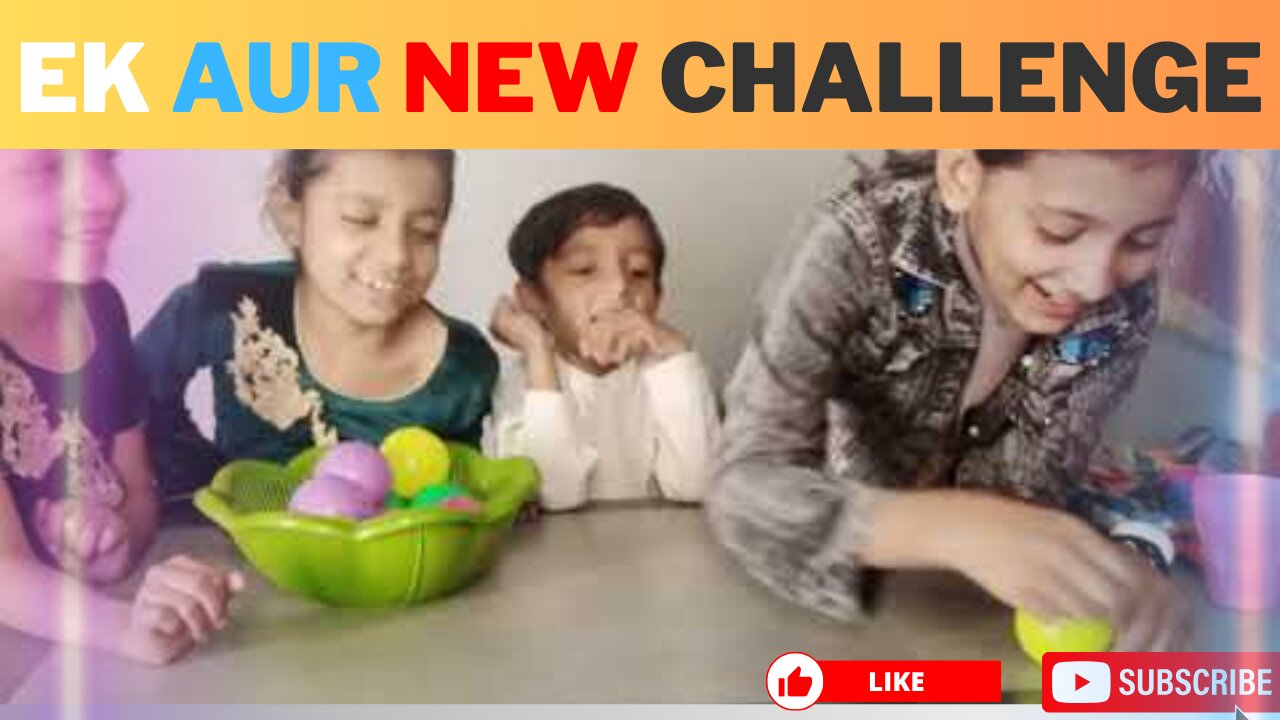 Ek Aur New Challenge Aaj Ham kar rahe hain cup ball challenge