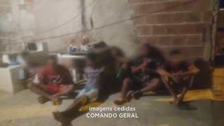 Ação da Polícia Militar seis presos com arma, drogas e dinheiro durante operação em Capitão Andrade