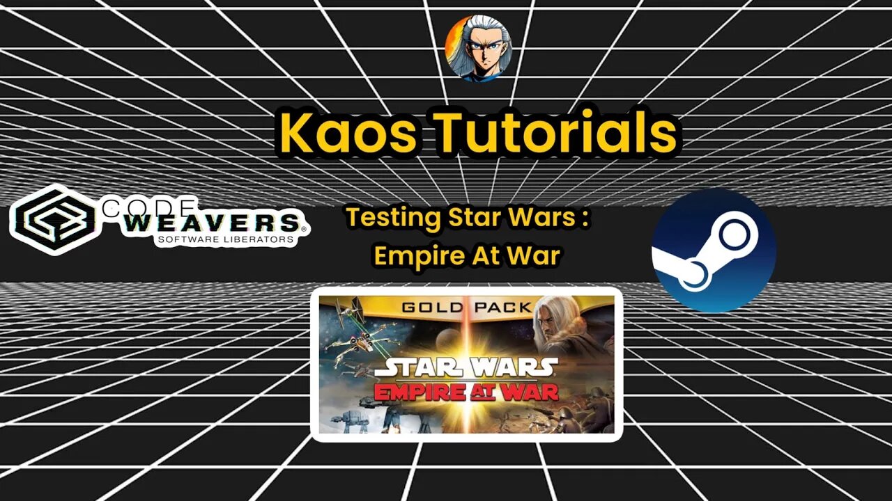 Kaos Test Playing Star Wars : Empire at War on @codeweavers Crossover 23.5!