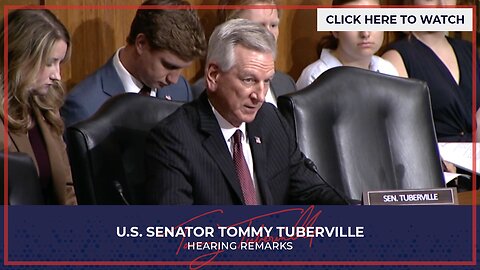 Senator Tuberville Introduces Poison Control Centers Reauthorization Act of 2024