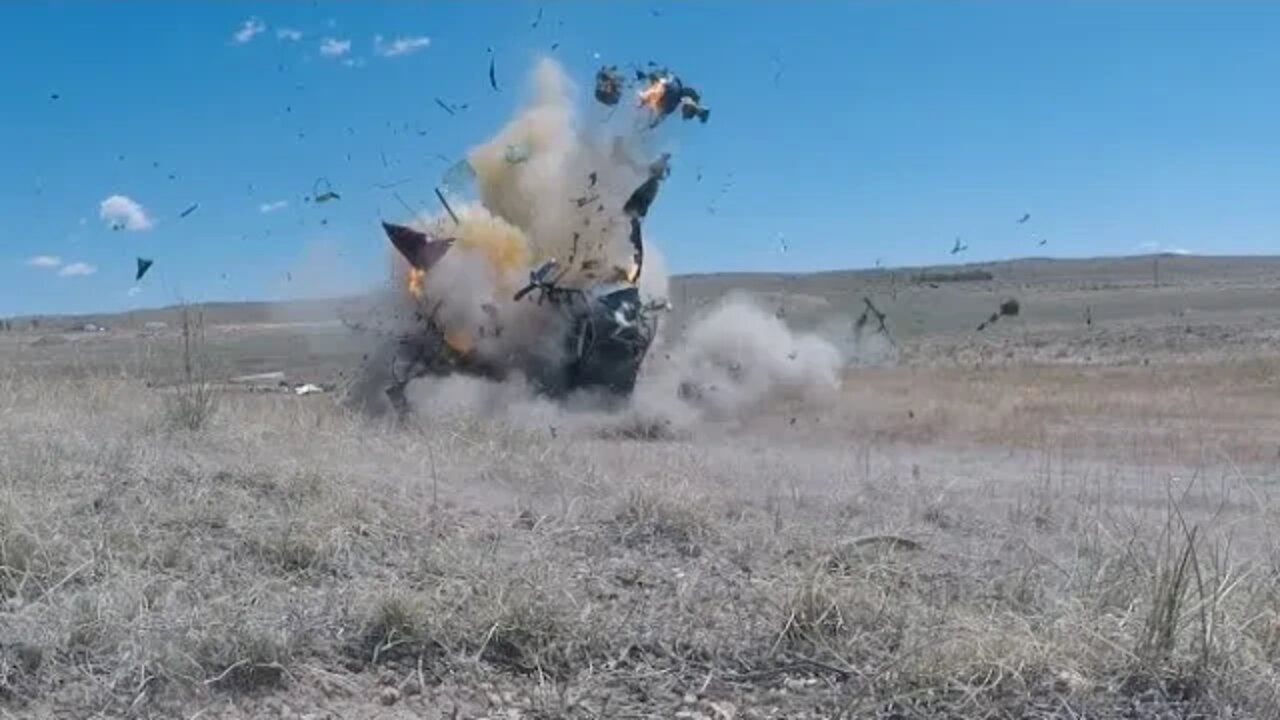 3 car bodies vs 50 lb of 💥Tannerite💥