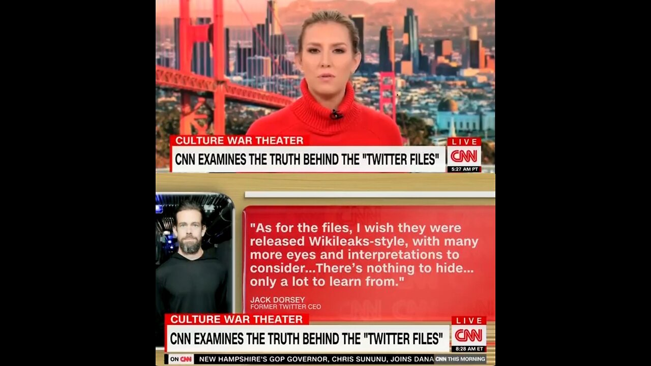 CNN finally covers the Twitter Files