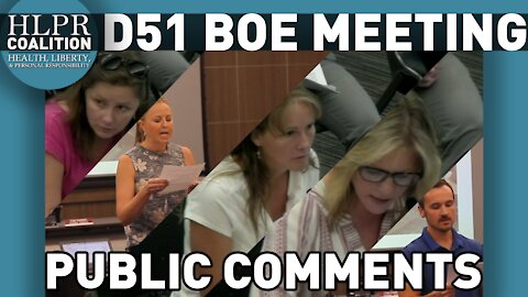 Highlight Reel of Truth Bombs at D51 School Board Meeting aka "The Despicables"