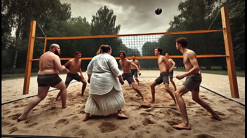 Volleyball Court Brawl: Intense Sand Fight Erupts in Broad Daylight! 🏐💥