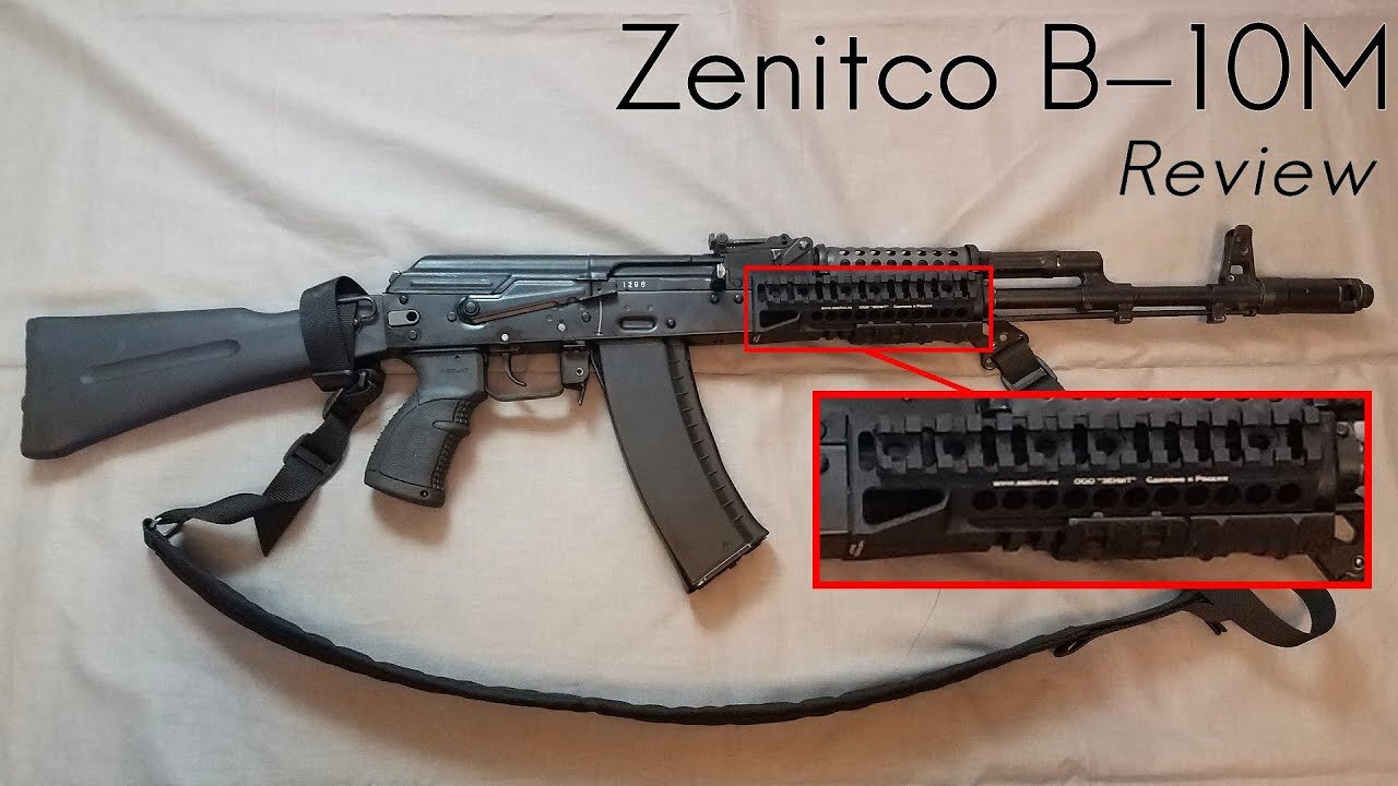 Zenitco B-10M AK Railed Hanguard Review
