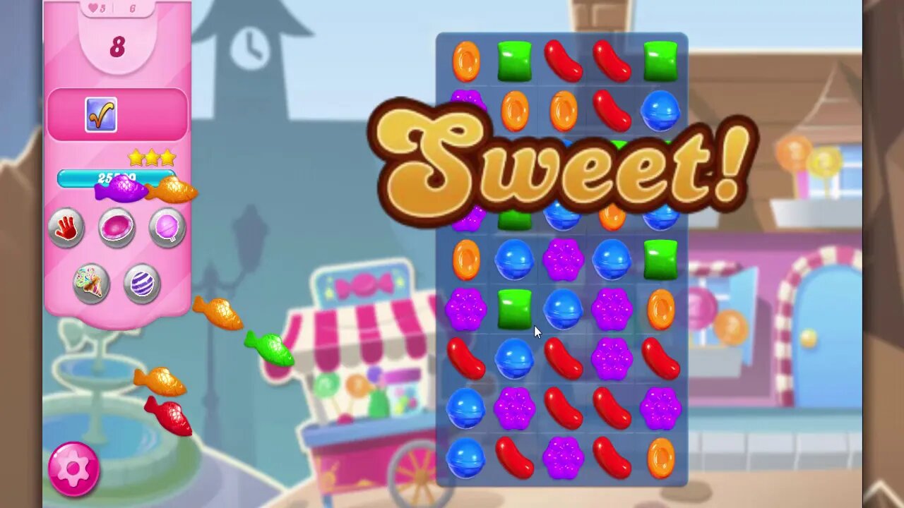 Candy Crush Saga Level 6