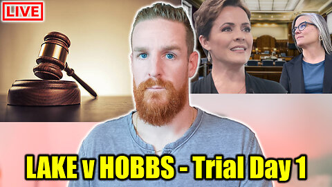LIVE: Day 1 Lake v Hobbs - Historic Election Challenge!