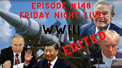 11.22.24 Friday Night Live #148 Trump Holds Secret Global Peace Summit / Heads of Nato to Avoid WW3