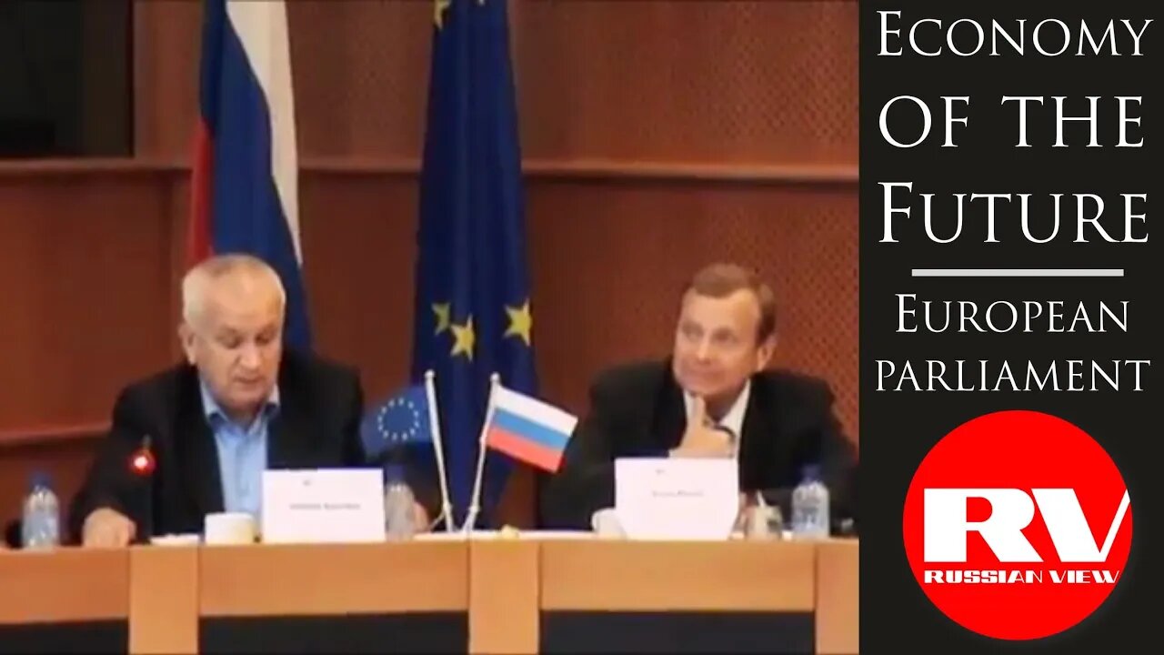 European Parliament | Discussions on Economic Themes || V. Zaznobin and V. Efimov